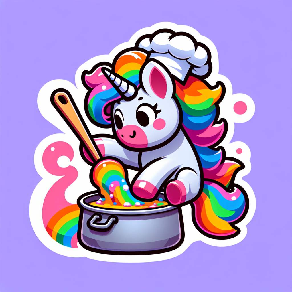 cute pony ai sticker